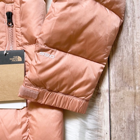 The North Face Women’s Metropolis Parka III Coat In Rose Dawn - Picture 4 of 12